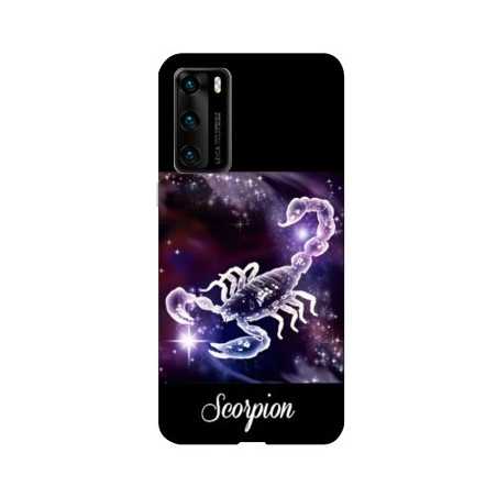 Coque pour Huawei P40 signe zodiaque 2 Scorpion