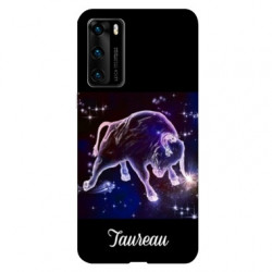 Coque pour Huawei P40 signe zodiaque 2 Taureau