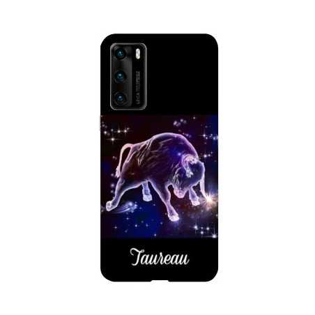 Coque pour Huawei P40 signe zodiaque 2 Taureau