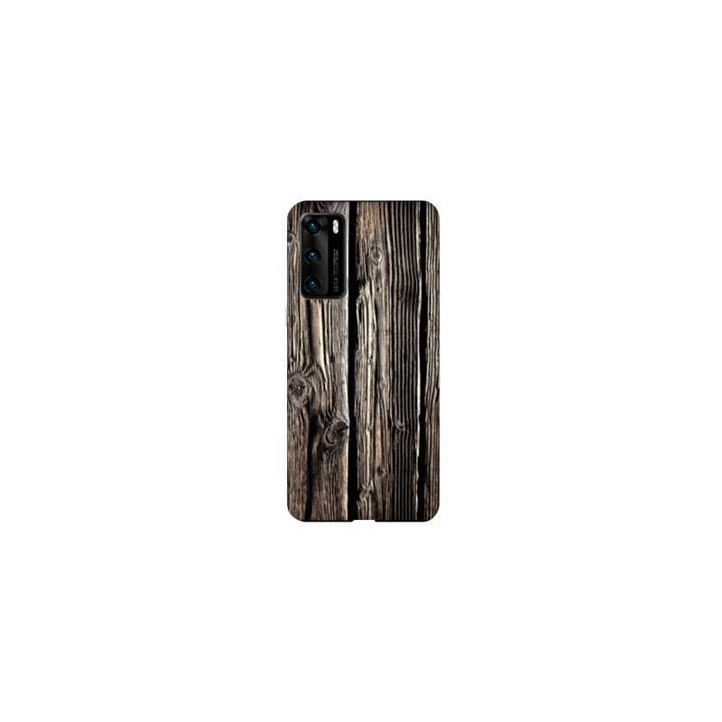 Coque pour Huawei P40 Texture bois