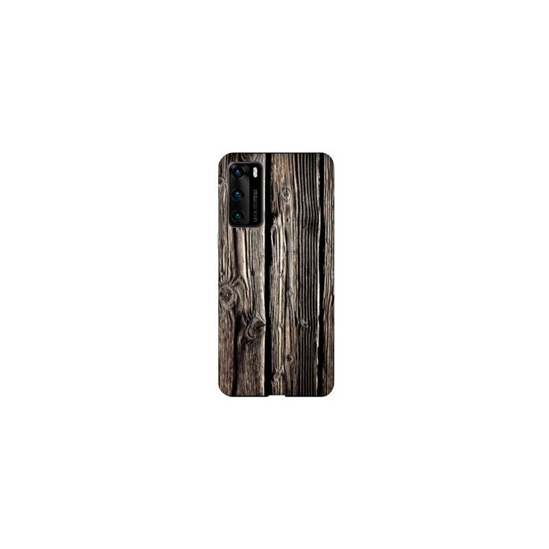 Coque pour Huawei P40 Texture bois