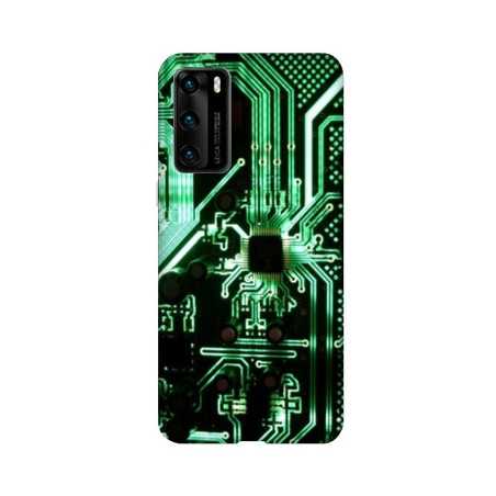 Coque pour Huawei P40 Trompe œil composant