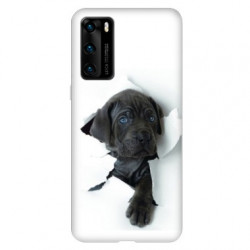 Coque pour Huawei P40 PRO Chien noir