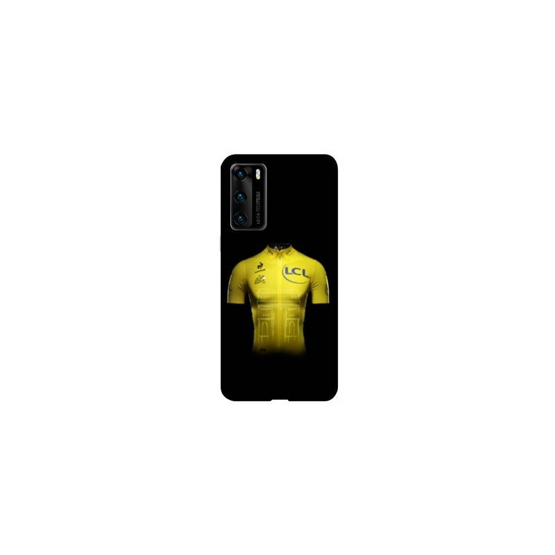 Coque pour Huawei P40 PRO Cyclisme Maillot jaune