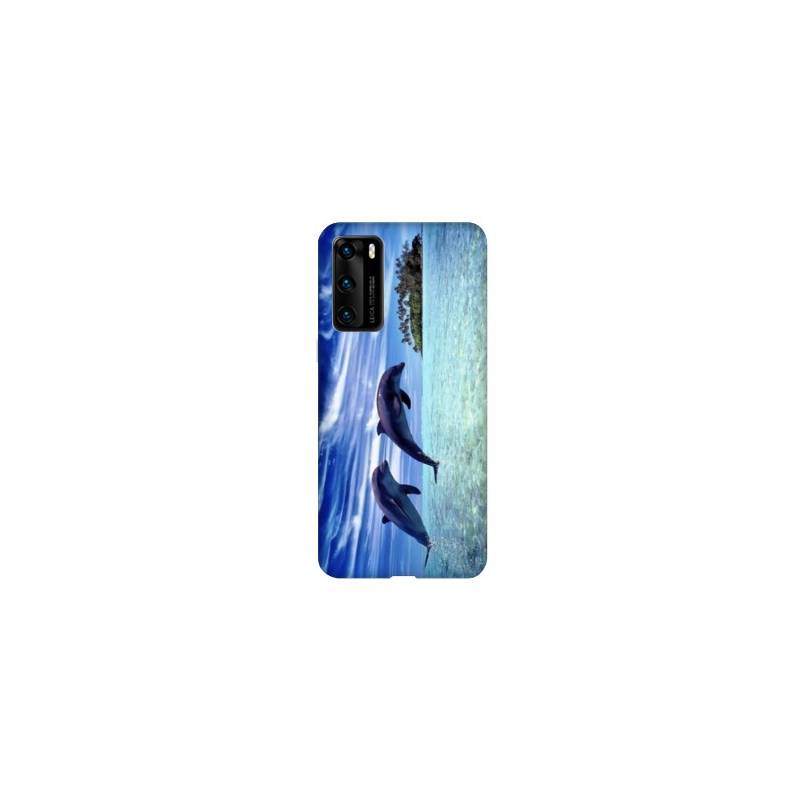 Coque pour Huawei P40 PRO Dauphin ile