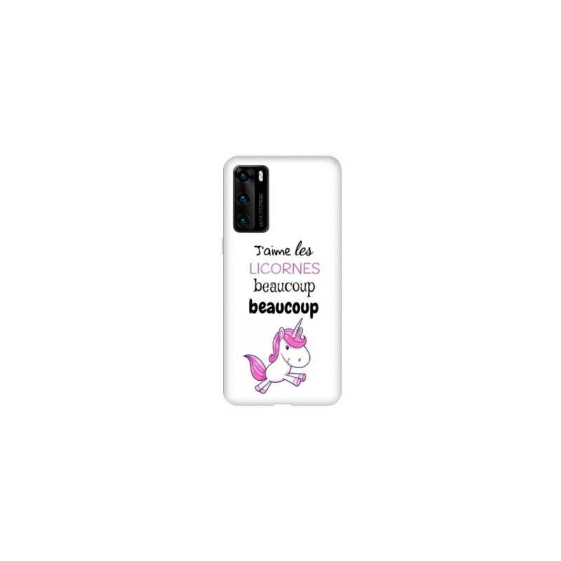 Coque pour Huawei P40 PRO Decale licornes