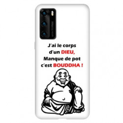 Coque pour Huawei P40 PRO Humour Bouddha