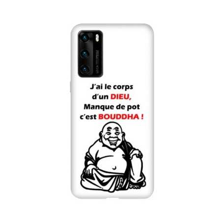 Coque pour Huawei P40 PRO Humour Bouddha