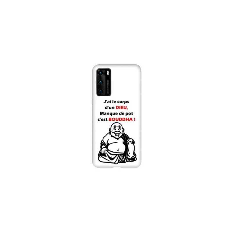 Coque pour Huawei P40 PRO Humour Bouddha
