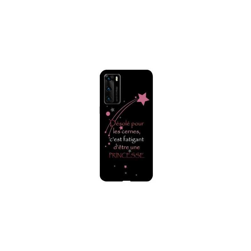 Coque pour Huawei P40 PRO Humour princesse