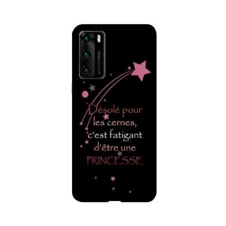Coque pour Huawei P40 PRO Humour princesse