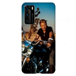 Coque pour Huawei P40 PRO Johnny Hallyday Moto