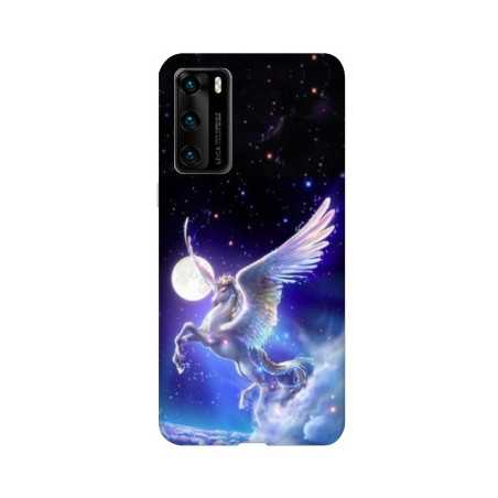 Coque pour Huawei P40 PRO Licorne Céleste