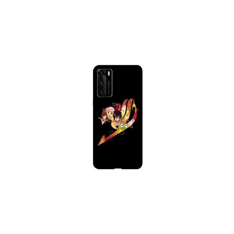 Coque pour Huawei P40 PRO Manga Fairy Tail Logo Noir