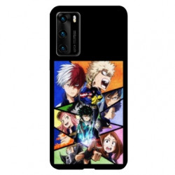 Coque pour Huawei P40 PRO Manga My hero academia noir