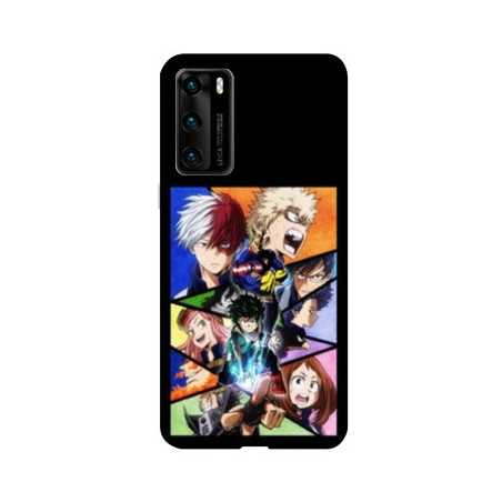 Coque pour Huawei P40 PRO Manga My hero academia noir