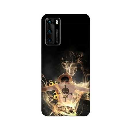 Coque pour Huawei P40 PRO Manga One Piece Ace noir