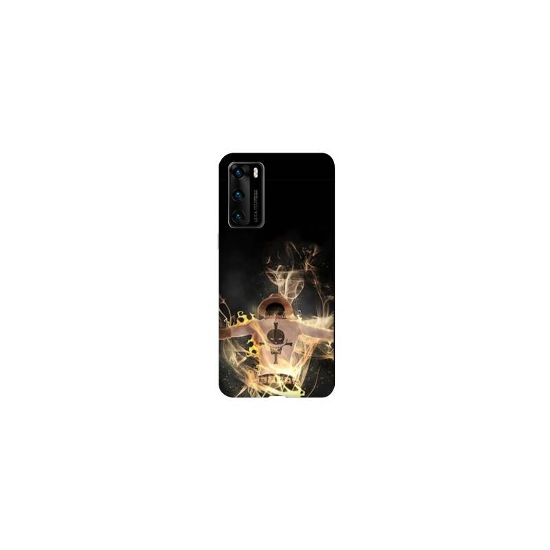 Coque pour Huawei P40 PRO Manga One Piece Ace noir