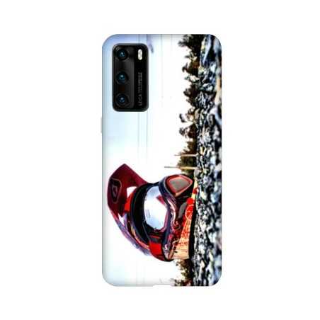 Coque pour Huawei P40 PRO Moto Casque Cross