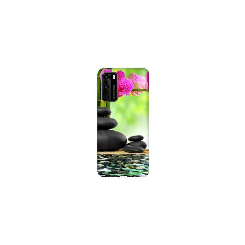 Coque pour Huawei P40 PRO orchidee eau