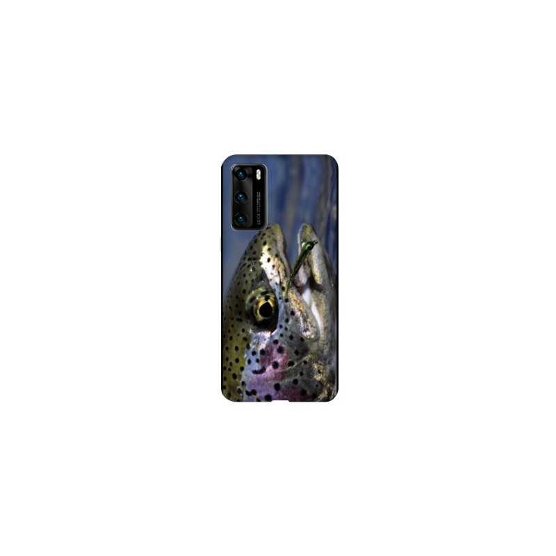 Coque pour Huawei P40 PRO peche truite