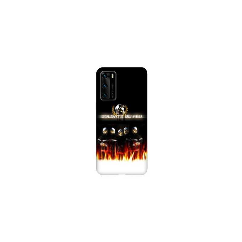 Coque pour Huawei P40 PRO pompier soldat