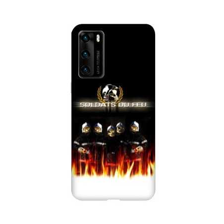Coque pour Huawei P40 PRO pompier soldat