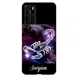Coque pour Huawei P40 PRO signe zodiaque 2 Scorpion