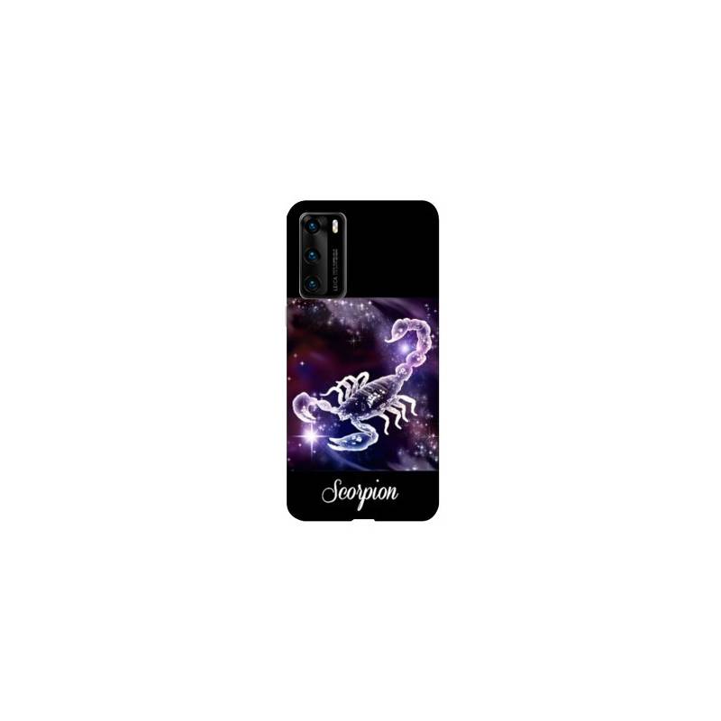 Coque pour Huawei P40 PRO signe zodiaque 2 Scorpion