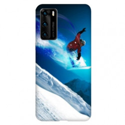 Coque pour Huawei P40 PRO Snowboard saut