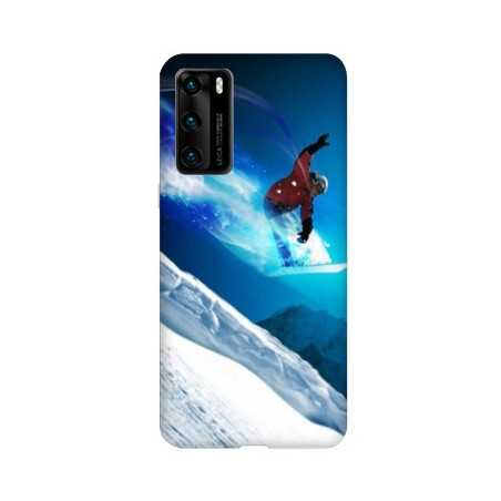 Coque pour Huawei P40 PRO Snowboard saut