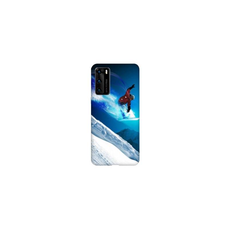 Coque pour Huawei P40 PRO Snowboard saut