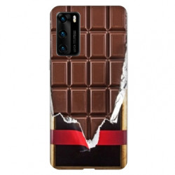 Coque pour Huawei P40 PRO Trompe œil chocolat