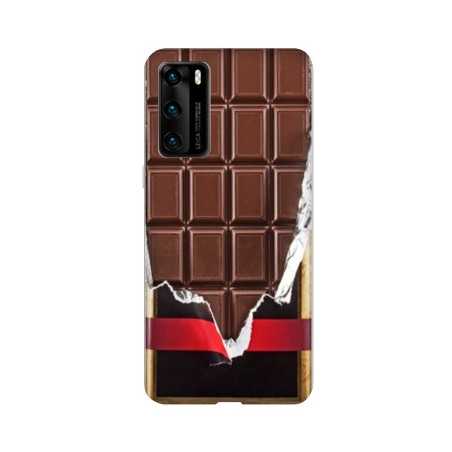 Coque pour Huawei P40 PRO Trompe œil chocolat