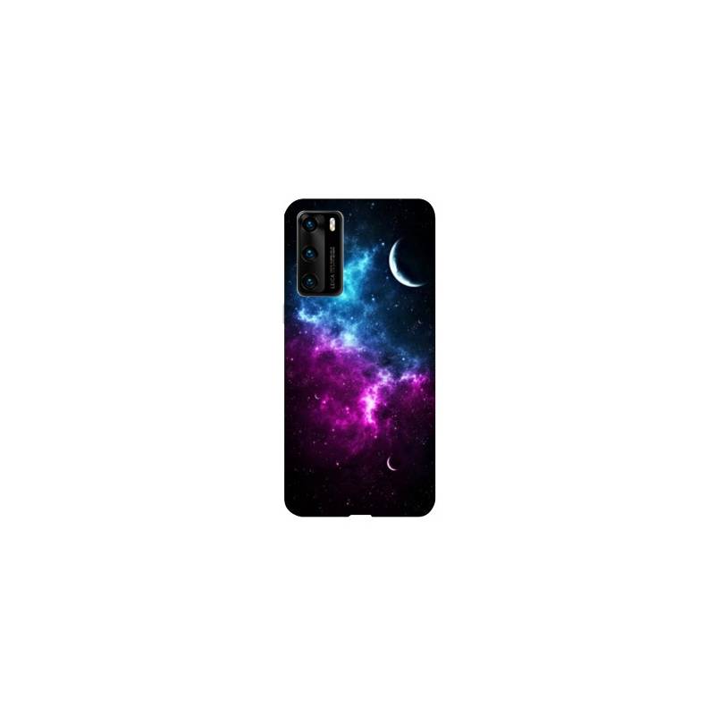 Coque pour Huawei P40 PRO Univers Bleu violet