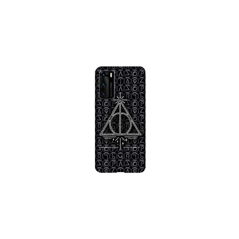 Coque pour Huawei P40 PRO WB License harry potter pattern triangle noir