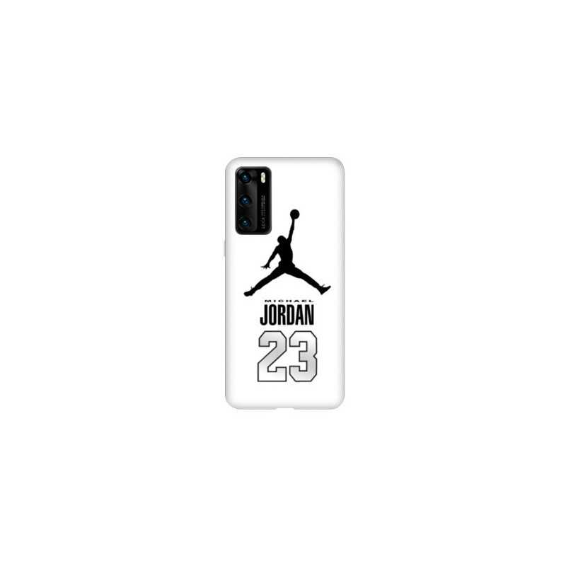 Coque pour Huawei P40 PRO Jordan 23 Blanc