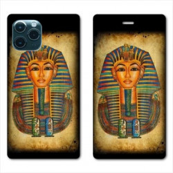 RV Housse cuir portefeuille pour Samsung Galaxy S20 Egypte Pharaon