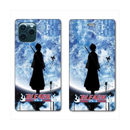 RV Housse cuir portefeuille pour Samsung Galaxy S20 Manga Bleach lune