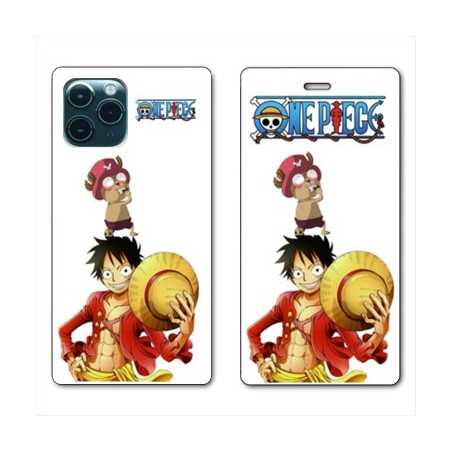 RV Housse cuir portefeuille pour Samsung Galaxy S20 Manga One Piece Chopper