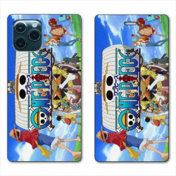 RV Housse cuir portefeuille pour Samsung Galaxy S20 Manga One Piece Sunny