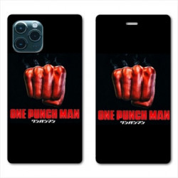 RV Housse cuir portefeuille pour Samsung Galaxy S20 Manga One Punch Man poing