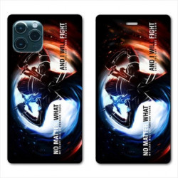 RV Housse cuir portefeuille pour Samsung Galaxy S20 Manga SAO sword Art Online Fight
