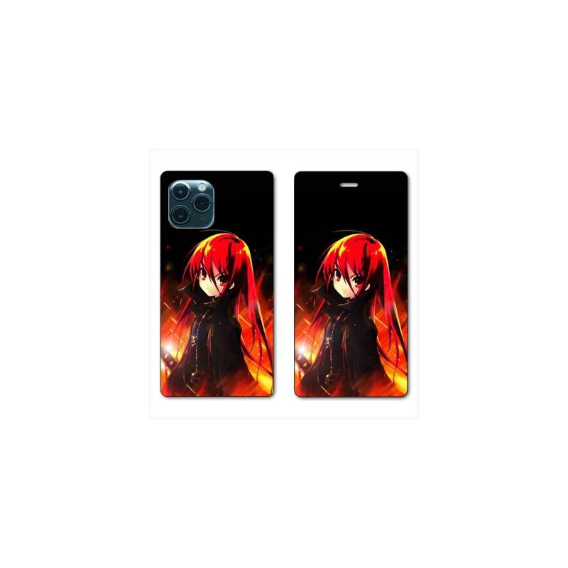 RV Housse cuir portefeuille pour Samsung Galaxy S20 Manga Shana