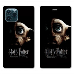 RV Housse cuir portefeuille pour Samsung Galaxy S20 WB License harry potter Hollows Dobby