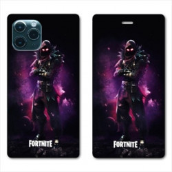 RV Housse cuir portefeuille pour Samsung Galaxy S20 Fortnite Raven