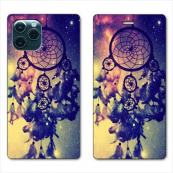 RV Housse cuir portefeuille pour Samsung Galaxy S20 Ultra attrape reve Colore