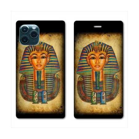 RV Housse cuir portefeuille pour Samsung Galaxy S20 Ultra Egypte Pharaon