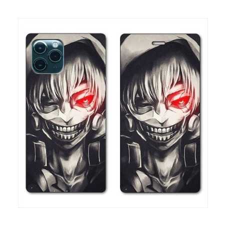 RV Housse cuir portefeuille pour Samsung Galaxy S20 Ultra Manga kaneki