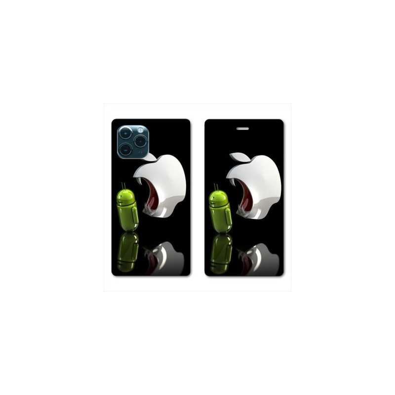 RV Housse cuir portefeuille pour Samsung Galaxy S20 Ultra Pomme dent